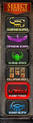 Bonus features The Mummy Slot