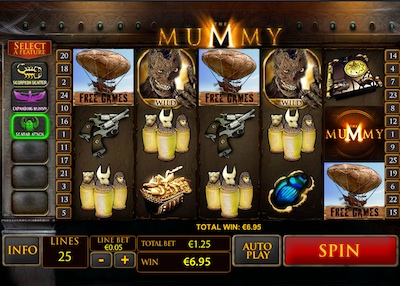 Mummy screenshot free games