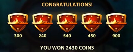 Silent Run slot bonus win