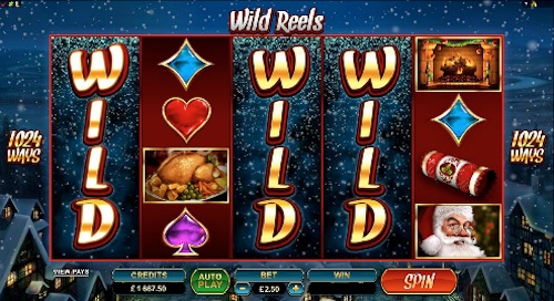 Secret Santa slot wild reels