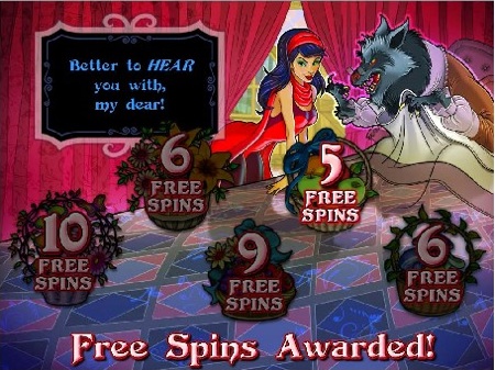 Miss Red slot bonus round