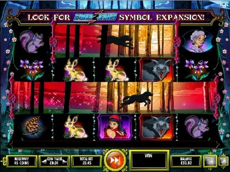 Miss Red slot reels