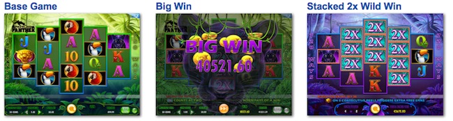 Prowling Panther slot bar