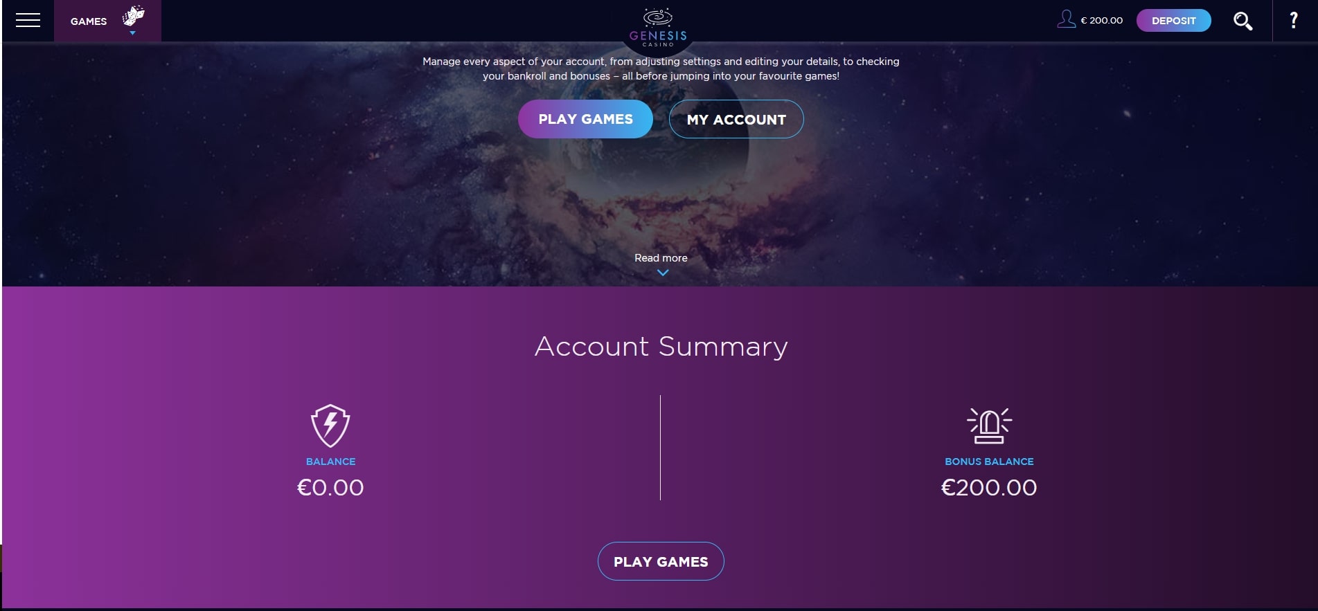 Account Summary