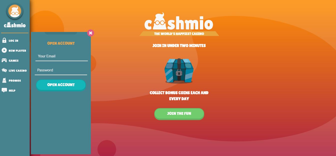 Cashmio Landing Page