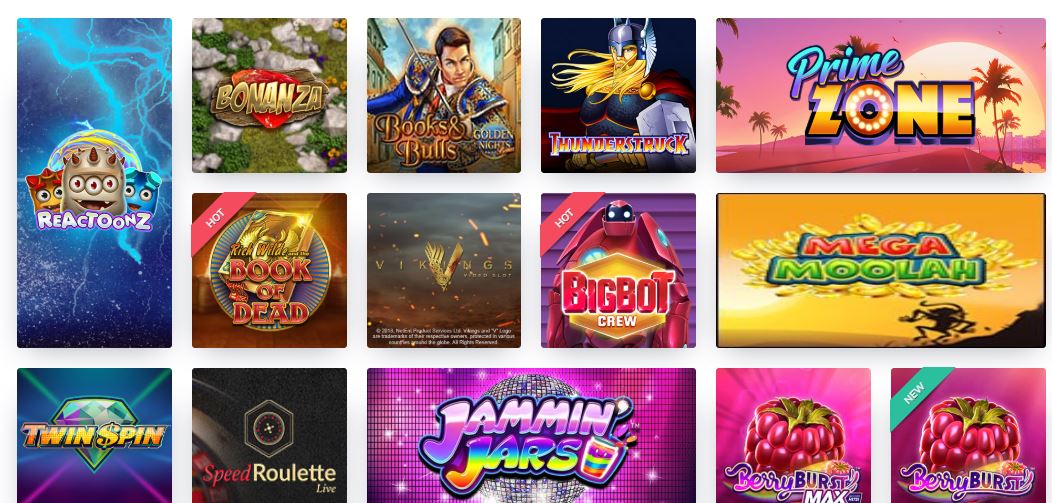 Most popular slots at Eurolotto