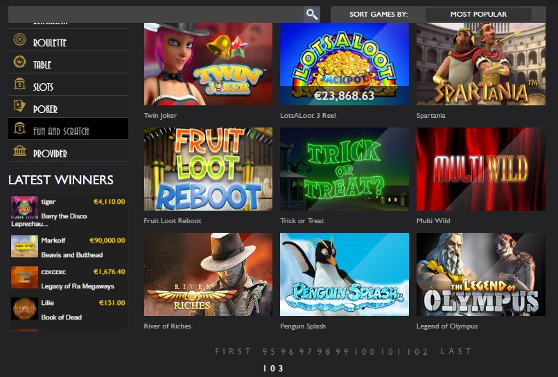 Slots Lobby