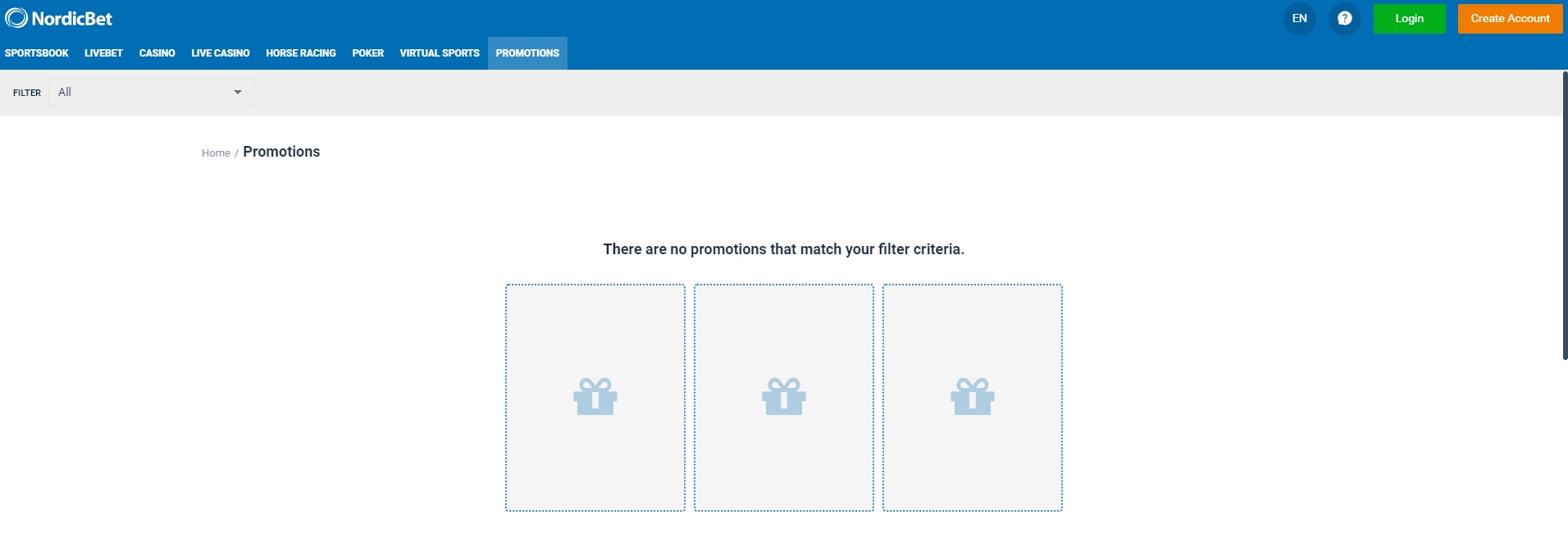 Missing Promotions