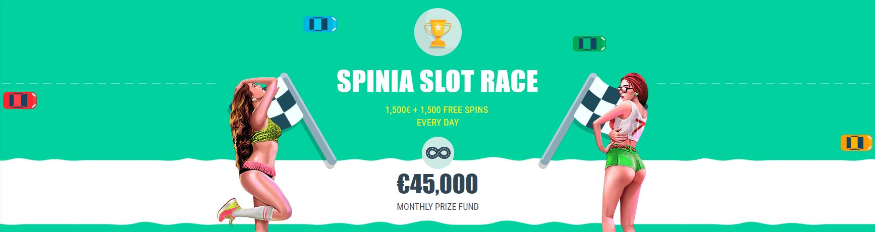 Spinia Slot Race