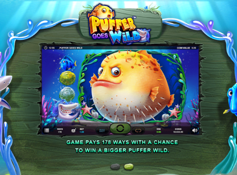 Puffer Goes Wild bonus