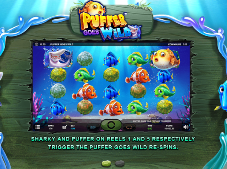 puffer goes wild 2 bonus