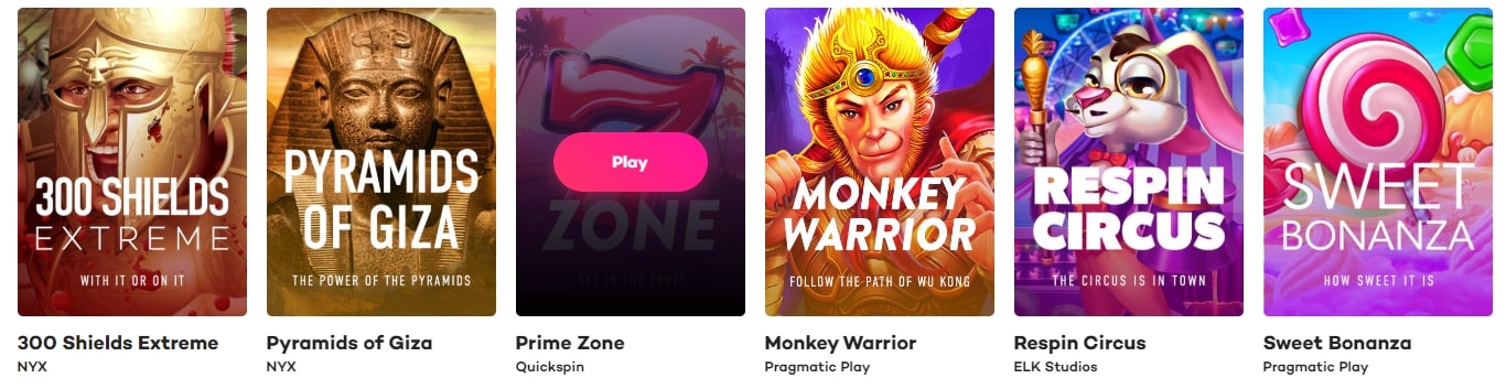 Various Slots