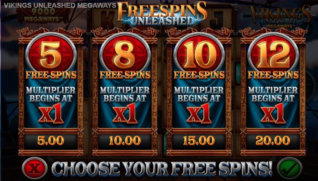 Vikings Unleashed Slot Machine Game - Free Spins 