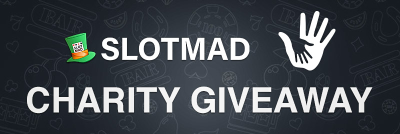 Slotmad charity giveaway June 