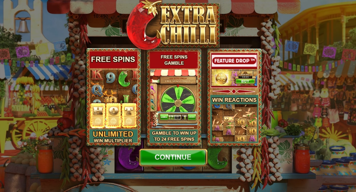 Extra Chilli Free Spins