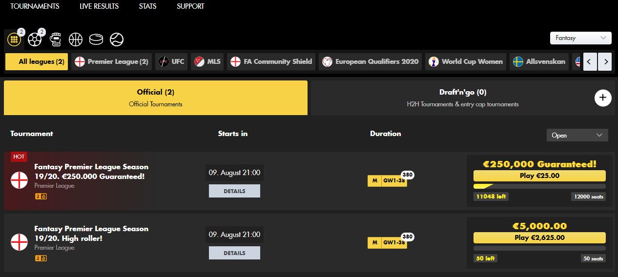 Fantasy Sports
