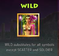 Medusa Wild Symbol