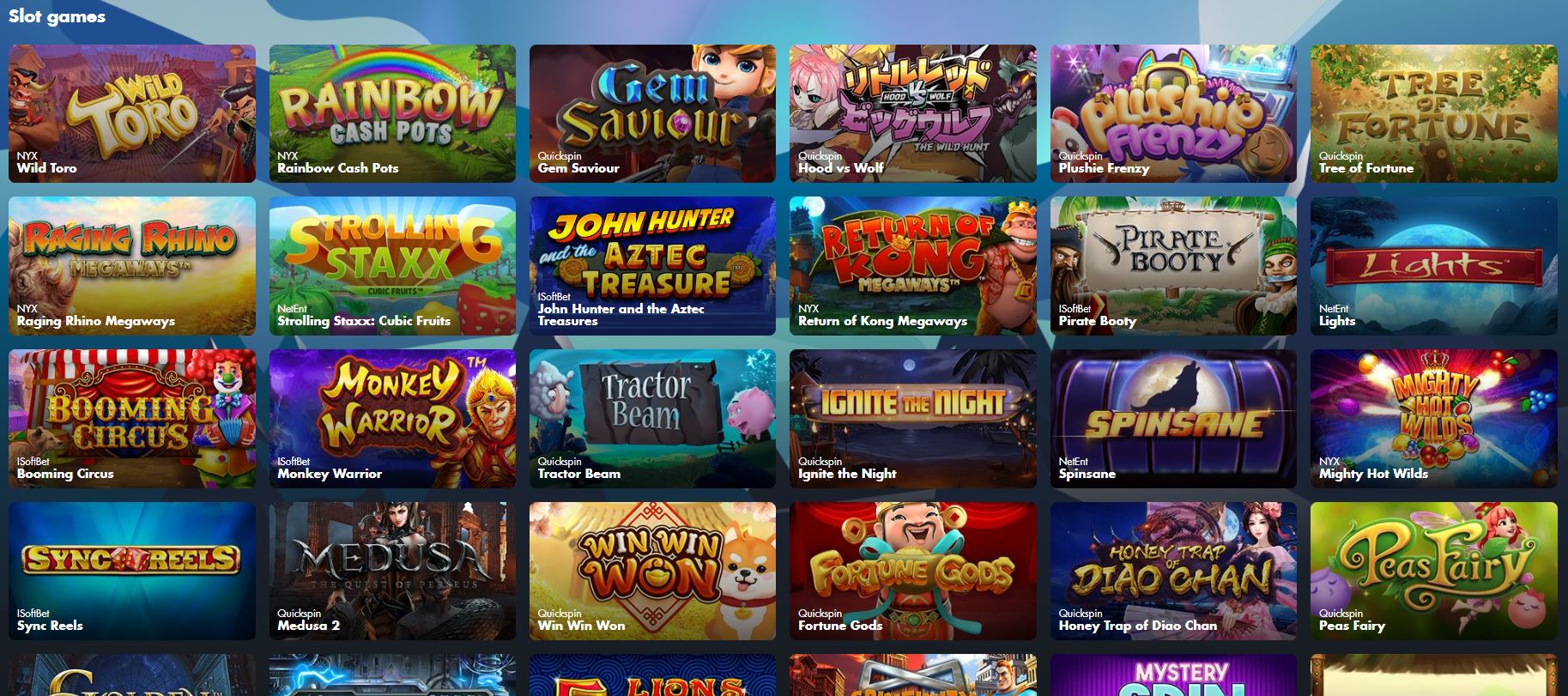 Slots Lobby