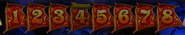 Genie jackpot Cave of Wonders Bonus trail