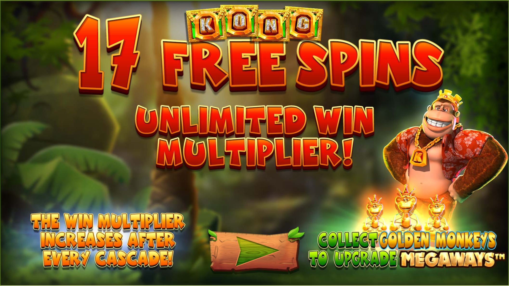 King Kong megaways bonus