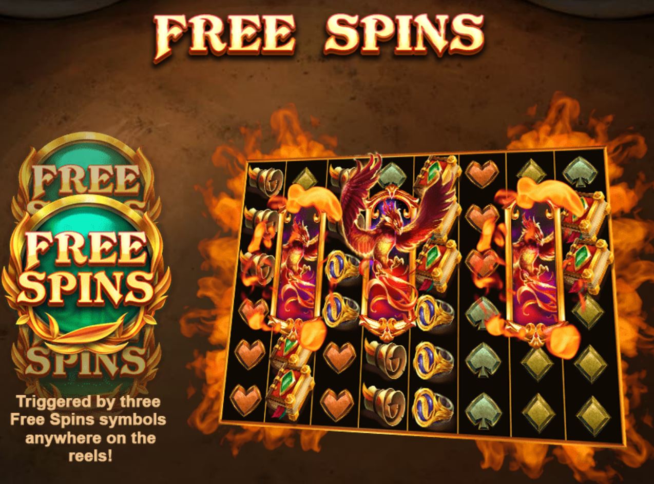 Rise of the Firebird free spins