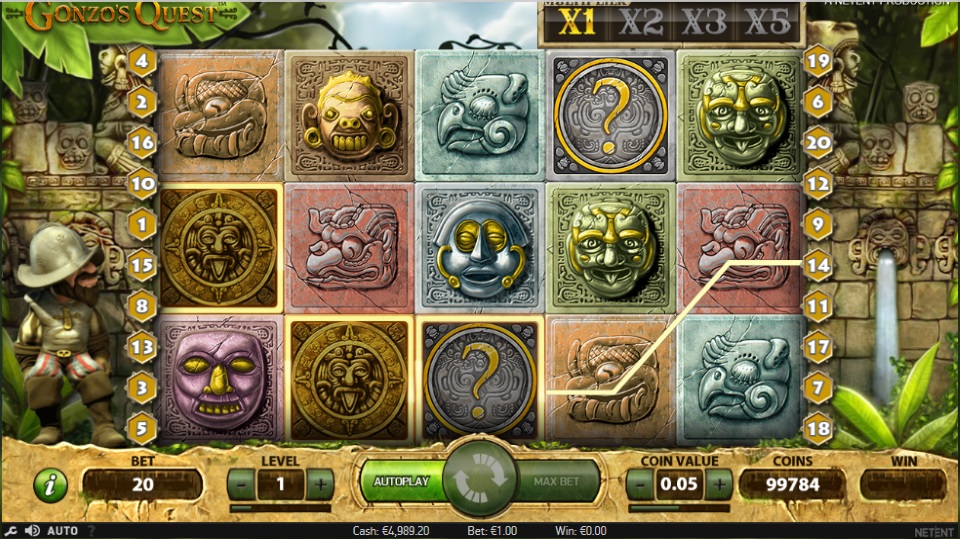 Gonzos Quest Free Spins