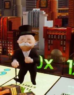 Monopoly Man getting a win