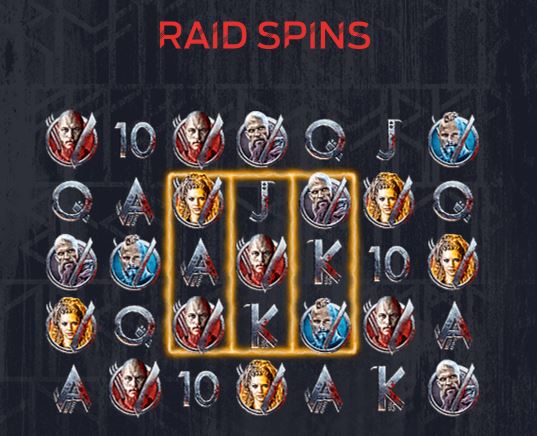 Raid Spins Reels