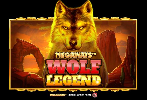 Loading Screen of Wolf legend Megaways