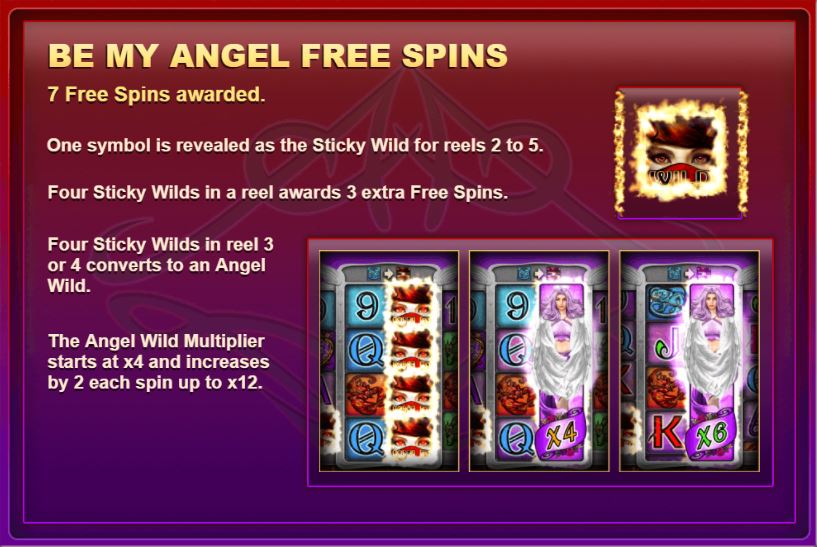 Lil Devil Big Time Gaming Be my Angel free spins