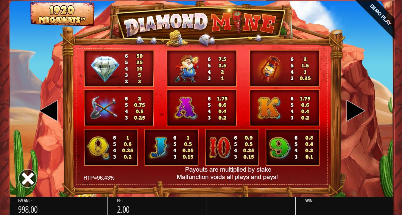 Symbols in Diamond Mind
