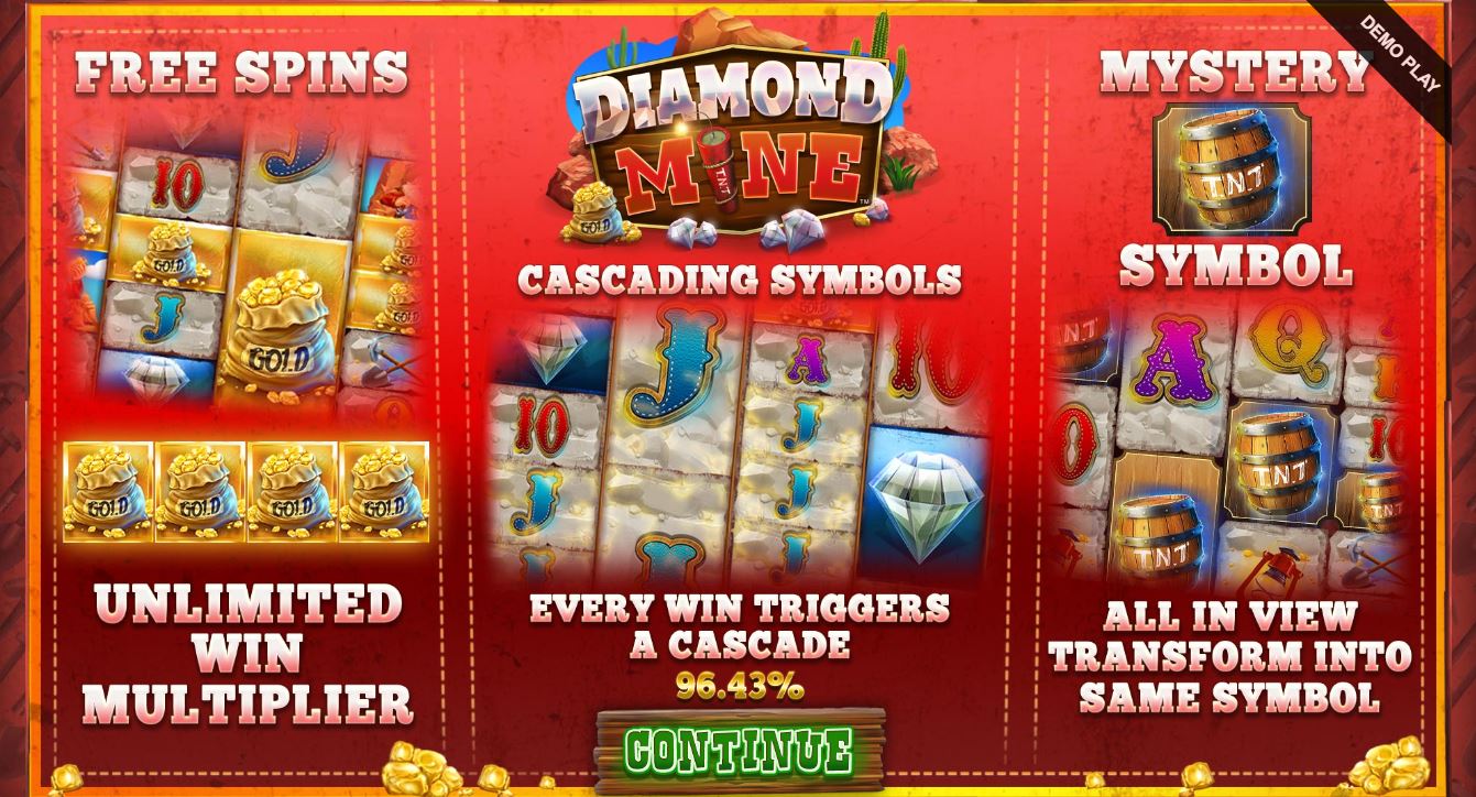 Diamond Mine Features