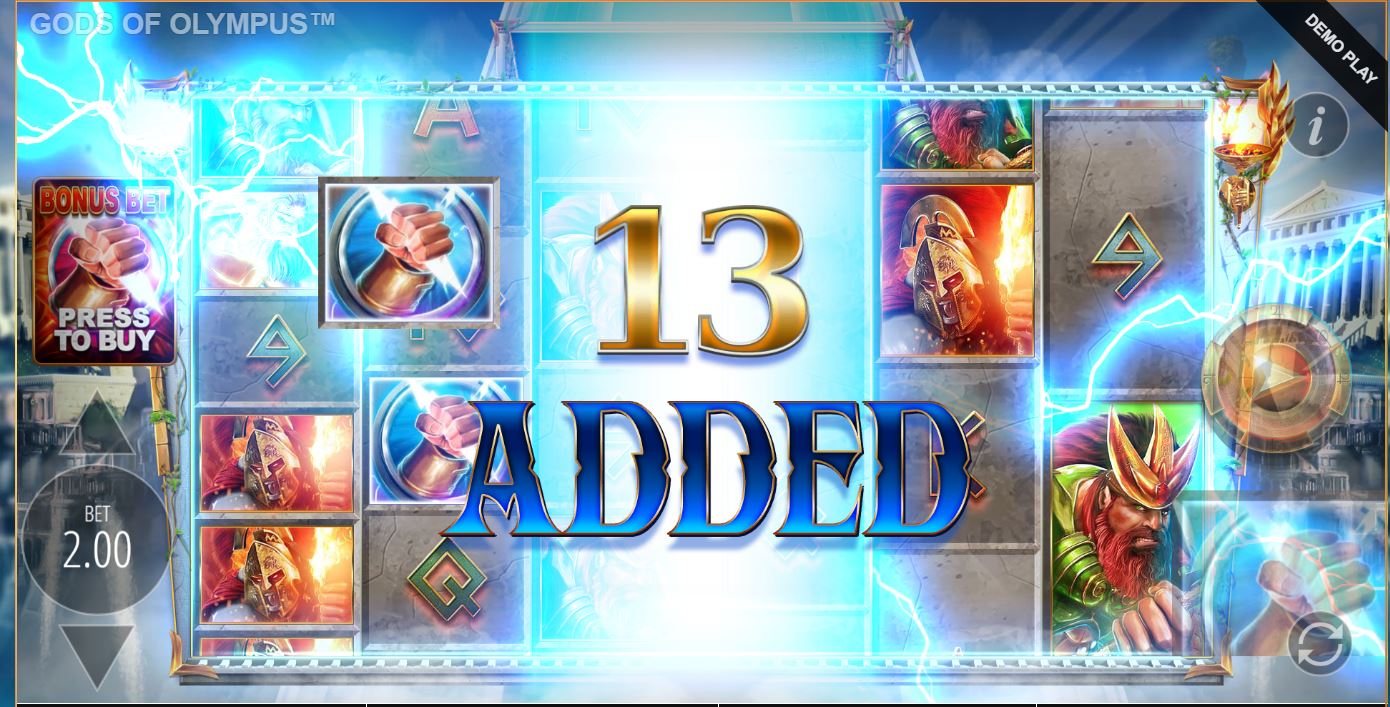 Added Bonus Symbols in bonus buy