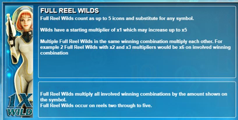 Full Reel Wilds in Star Quest