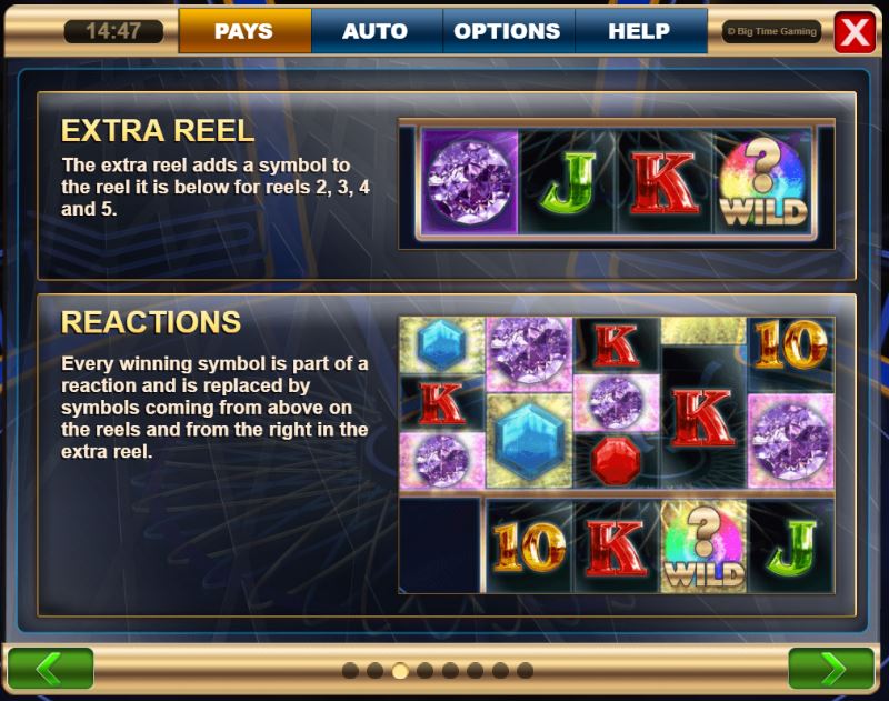 Who wants to be a Millionaire Megaways extra reel