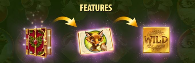 wild tome of the woods features