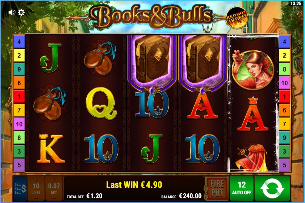 Books and Bulls base game