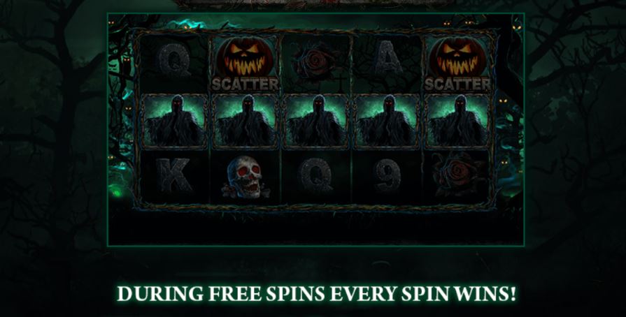 Helloween fever every spin wins feature