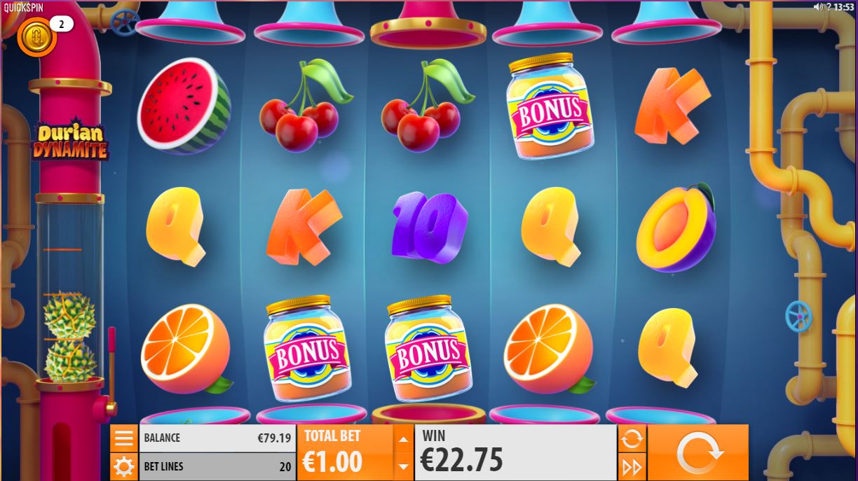 durian dynamite bonus